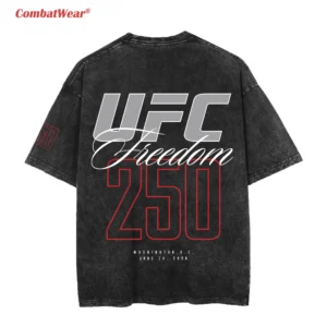 Men's UFC Freedom 250 Washed T-Shirt gallery image 3