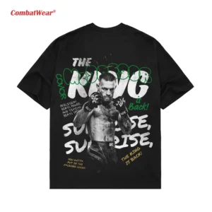 Men's UFC Black Conor McGregor King T-Shirt gallery image 4