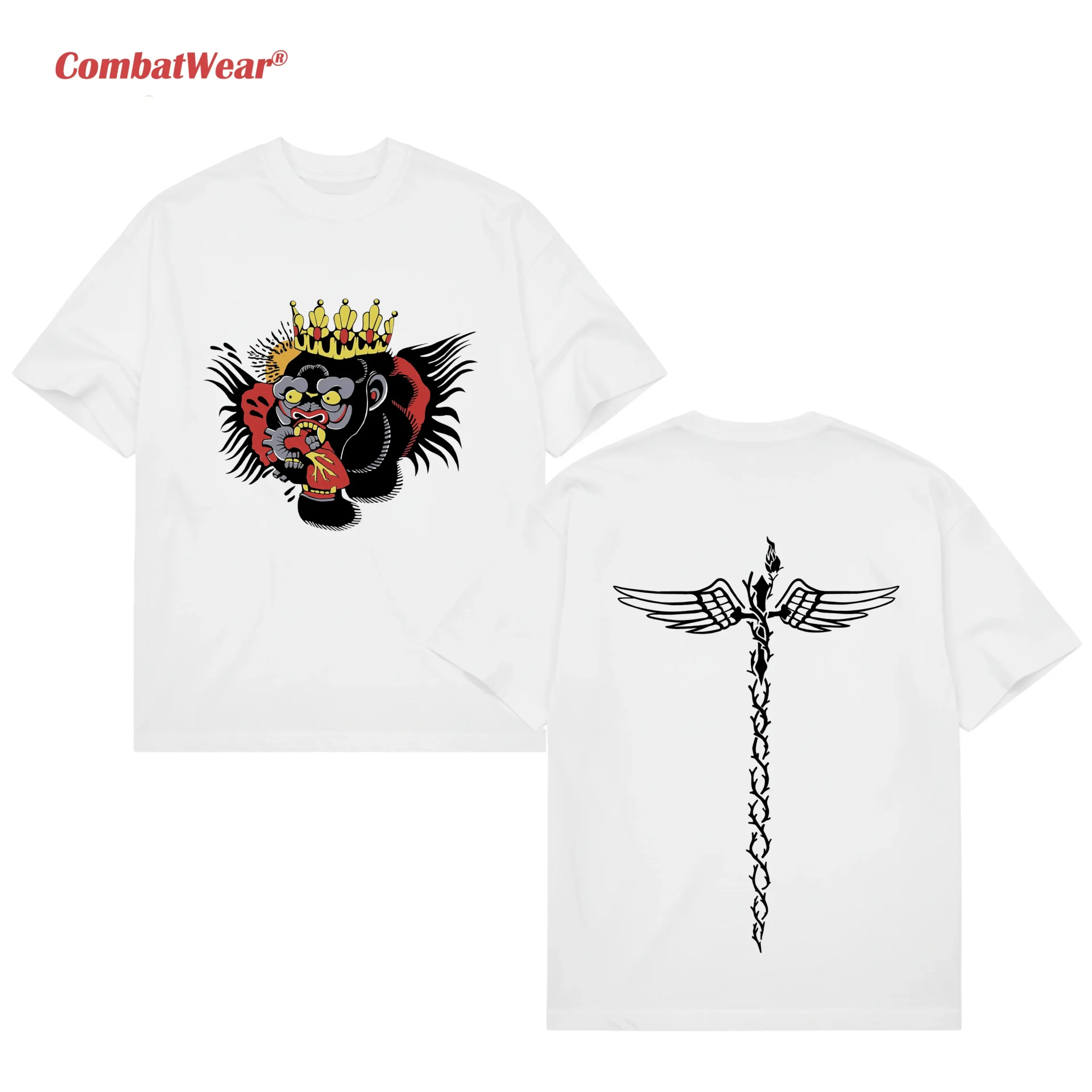Men's UFC 329 Conor McGregor Tattoo T-Shirt gallery image 4