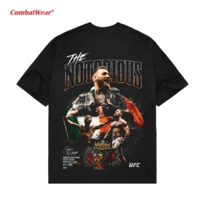 Men's UFC 329 Black Conor McGregor T-Shirt gallery image 4