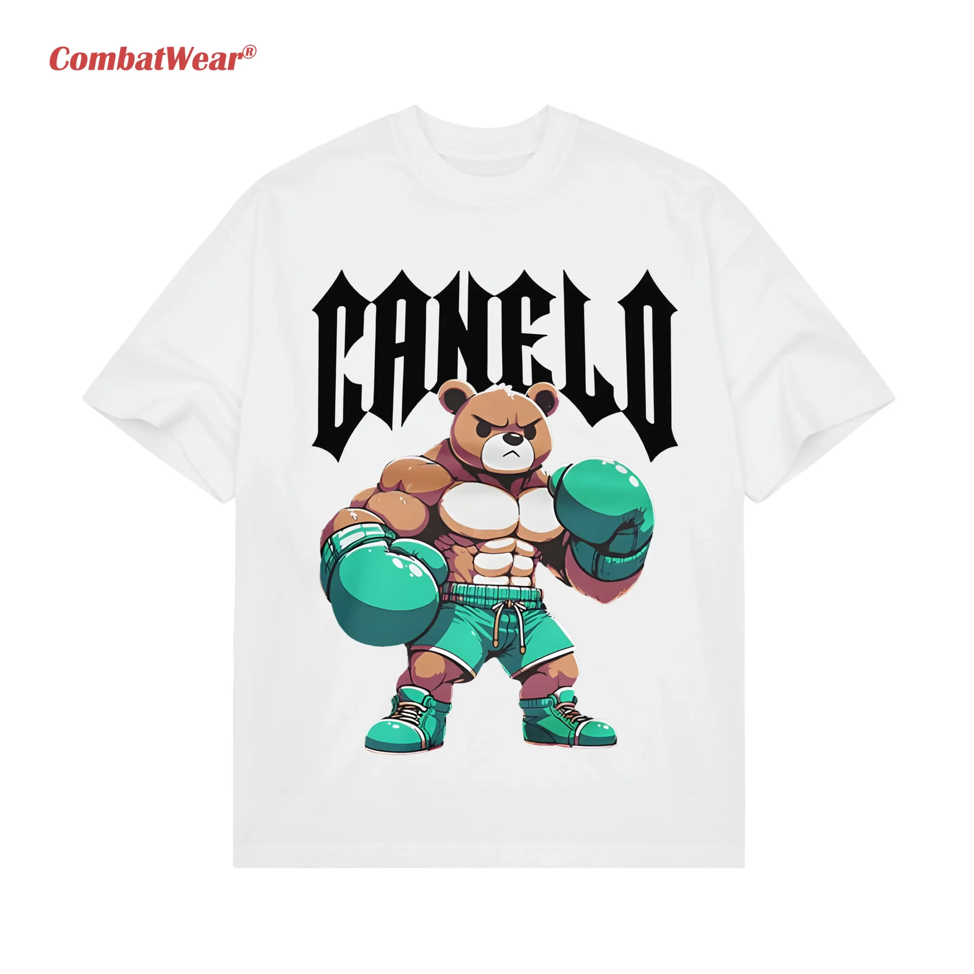Saul Canelo Alvarez Boxing Bear Tee gallery image 4