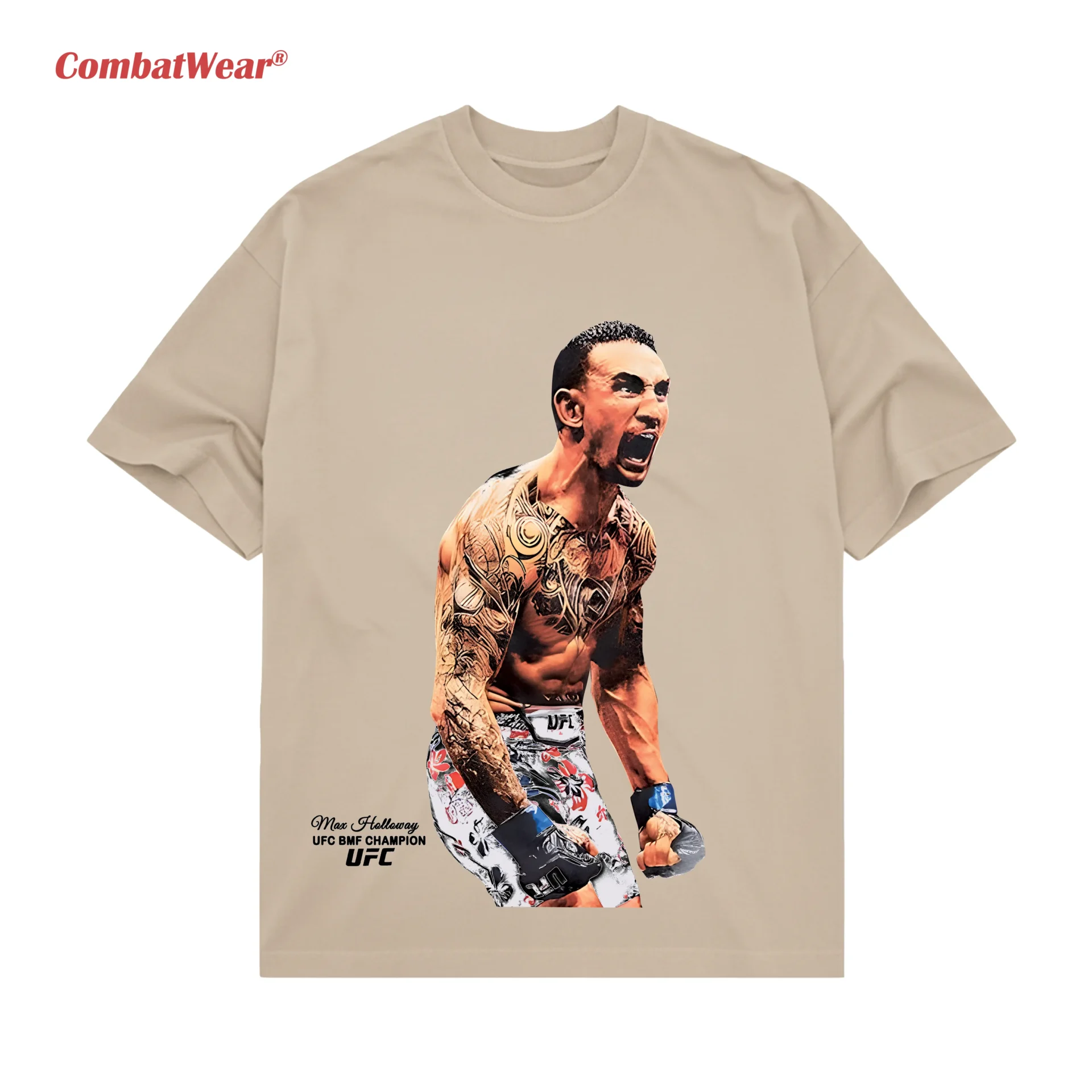 Men's UFC Max Holloway BMF Champion T-Shirt gallery image 4