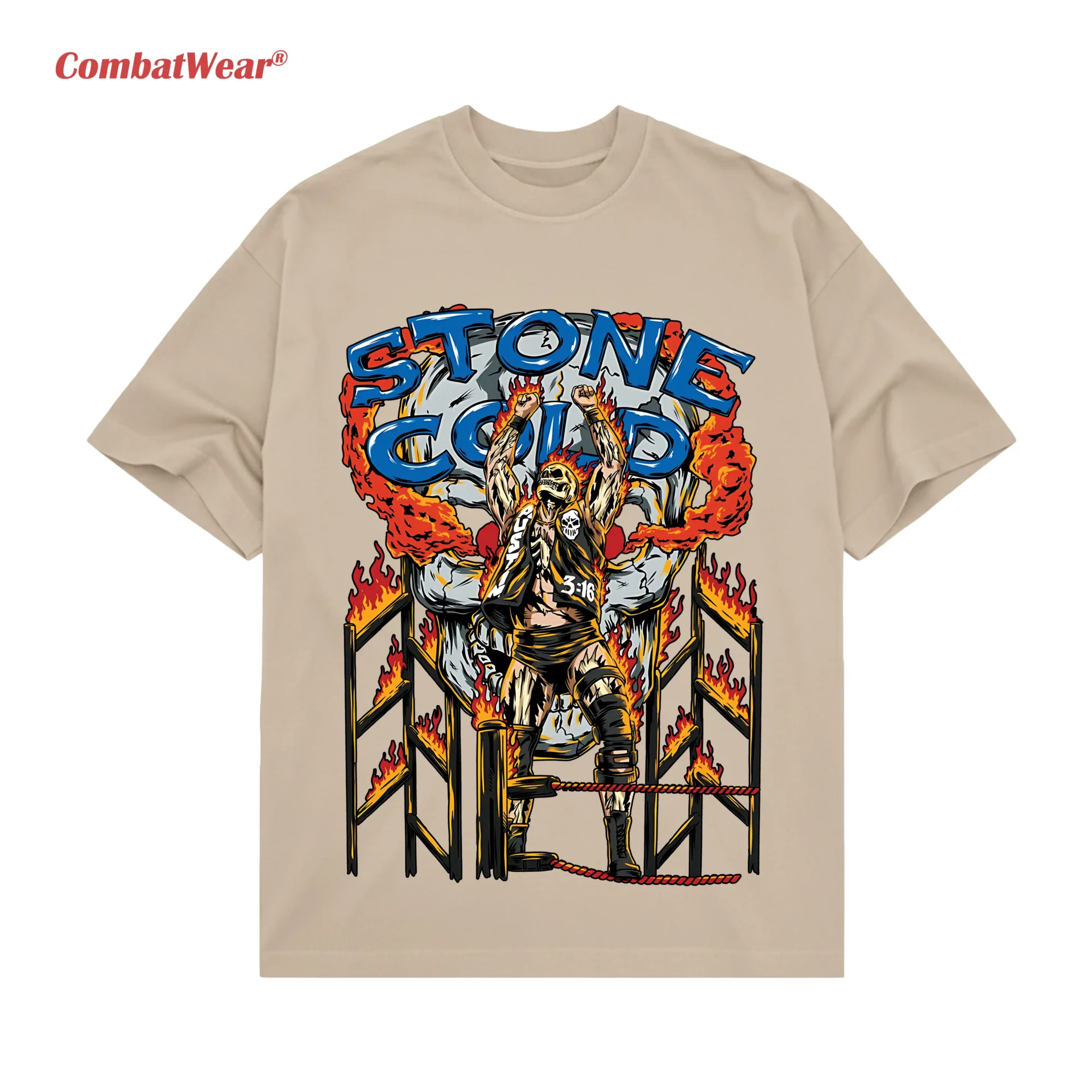 Stone Cold-Skeleton Tee gallery image 4