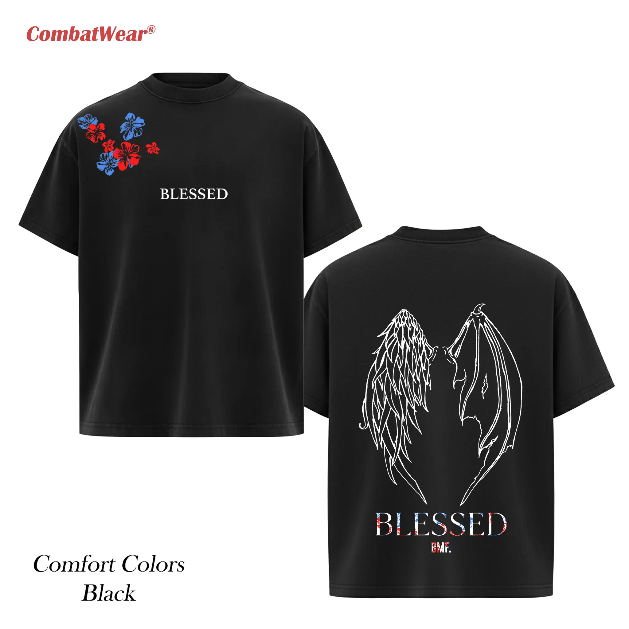 Premium Max Holloway Blessed Wings Tee gallery image 4