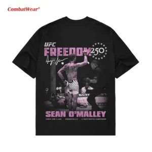 Men's Black Sean O'Malley UFC Freedom 250 Salute T-Shirt gallery image 4