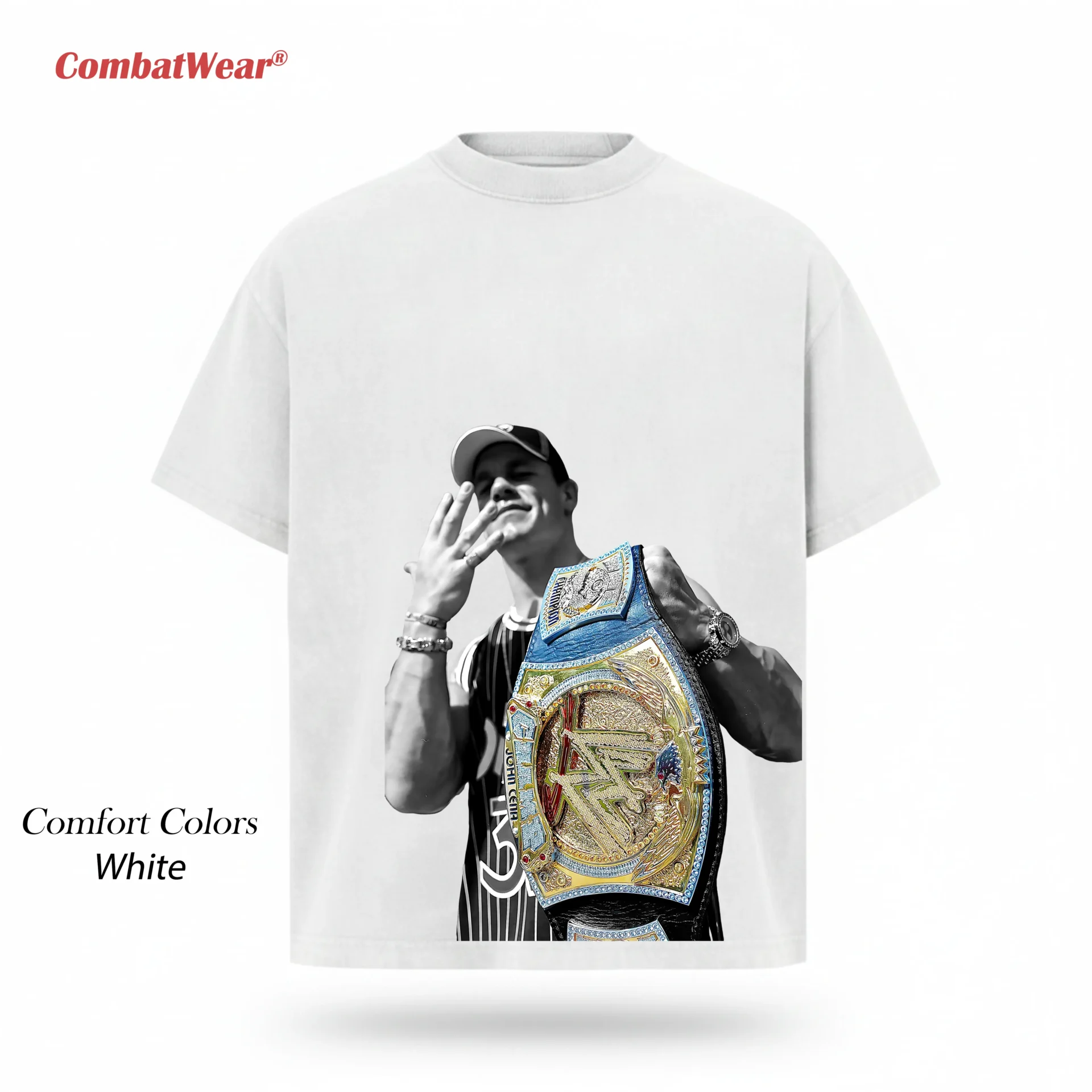 Comfort Colors John Cena "spinner Belt Senior Rapper" Tee gallery image 4