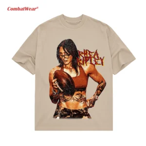 Rhea Ripley Heavy Cotton WWE T-Shirt For Wrestling Fan Apparel Rhea Ripley Fans Tee Wrestling Fan Gift gallery image 4