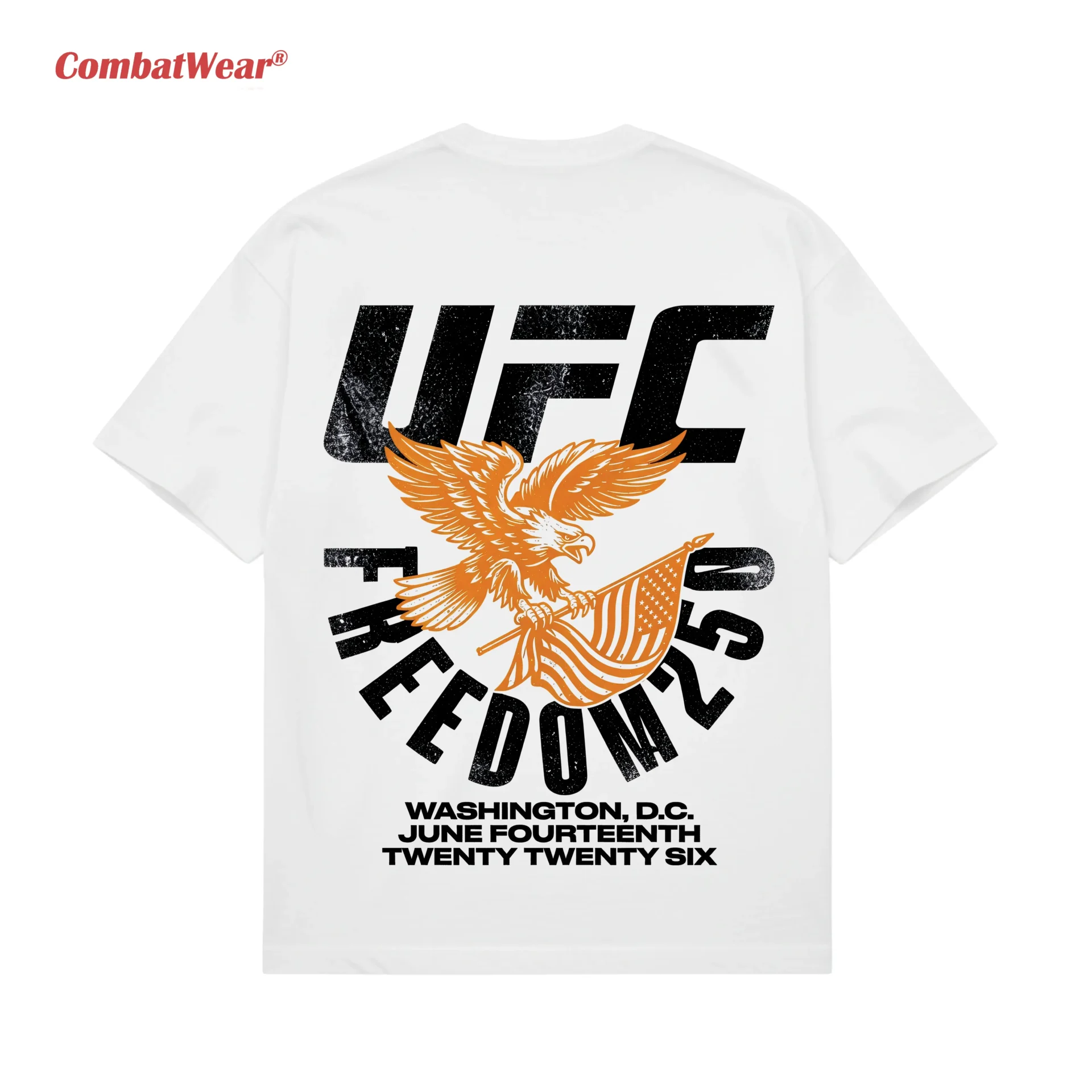 Men's UFC Freedom 250 Americana T-Shirt gallery image 5