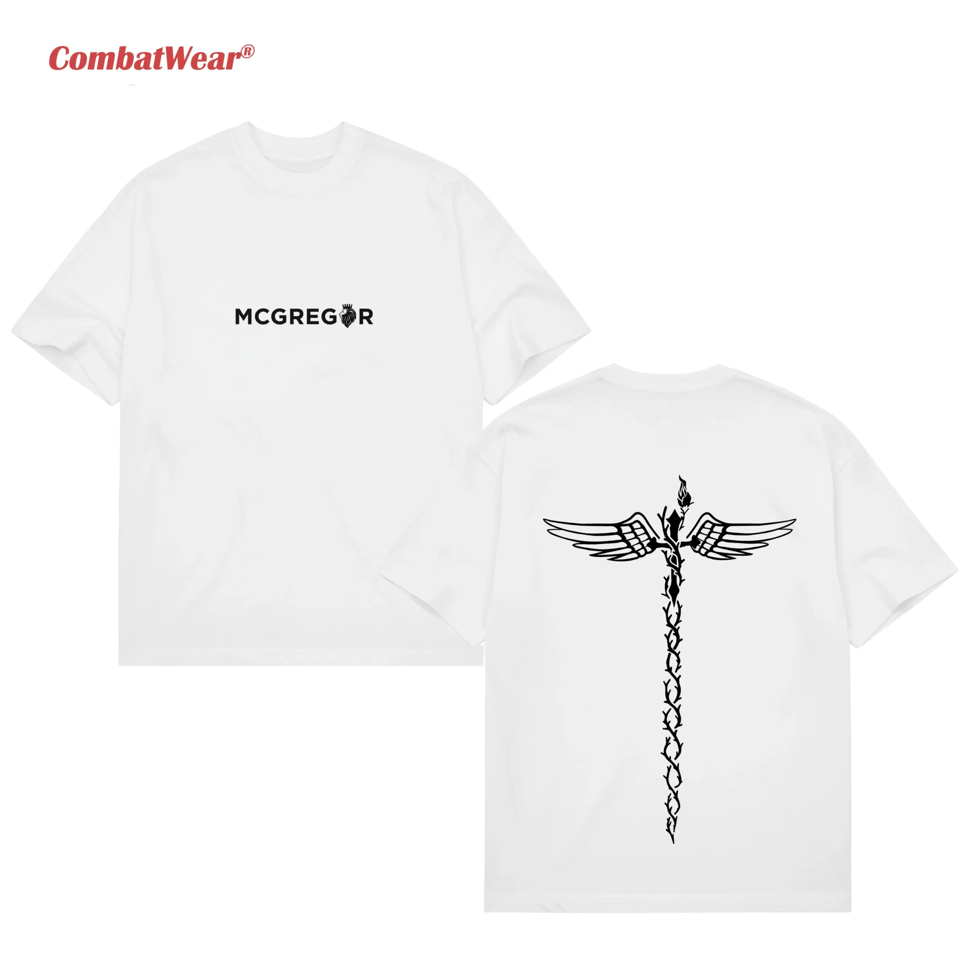 Men's UFC 329 Conor McGregor Tattoo T-Shirt gallery image 5