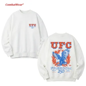 Men's White UFC Freedom 250 Kotinos T-Shirt gallery image 5