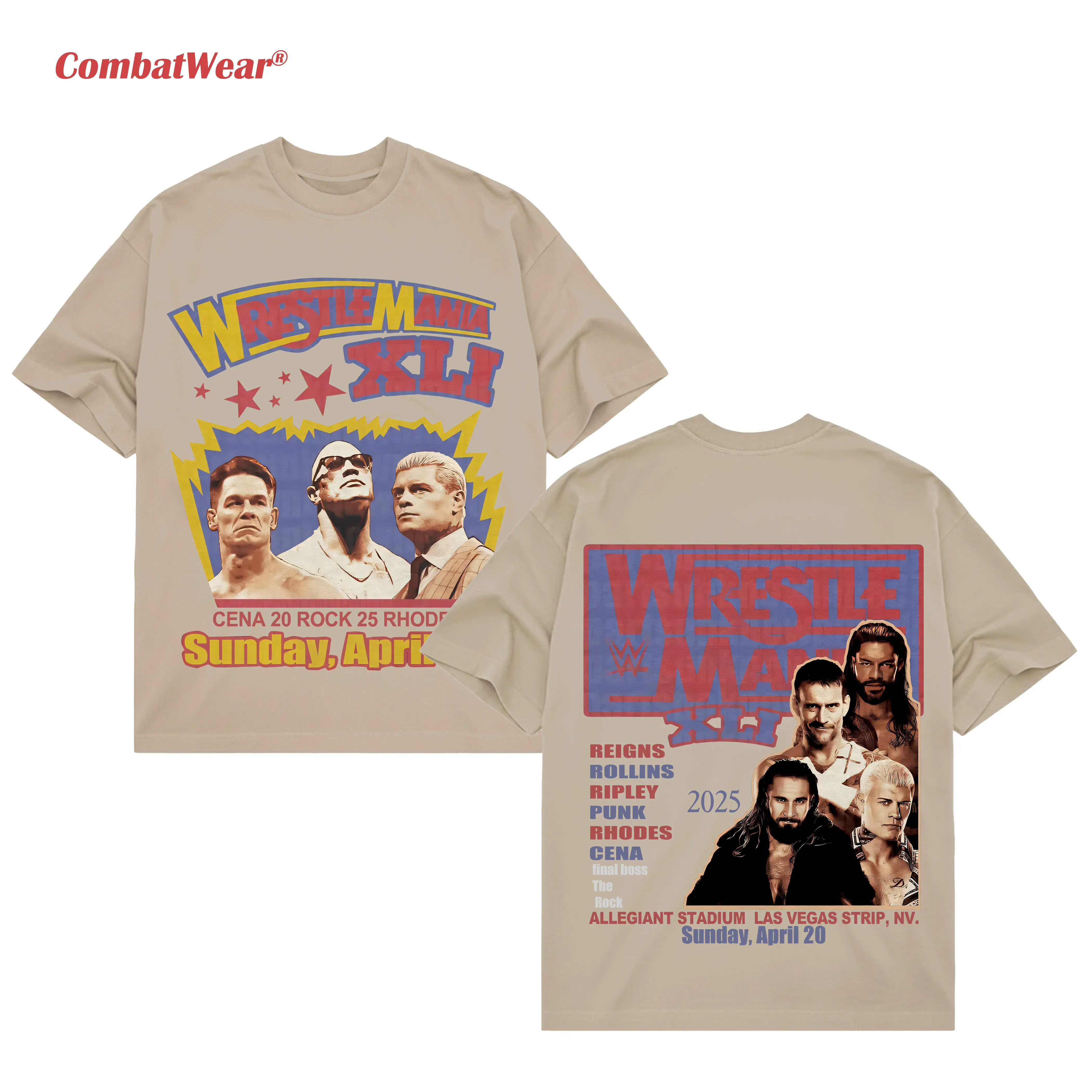 Wrestlemania 25 Tee gallery image 5