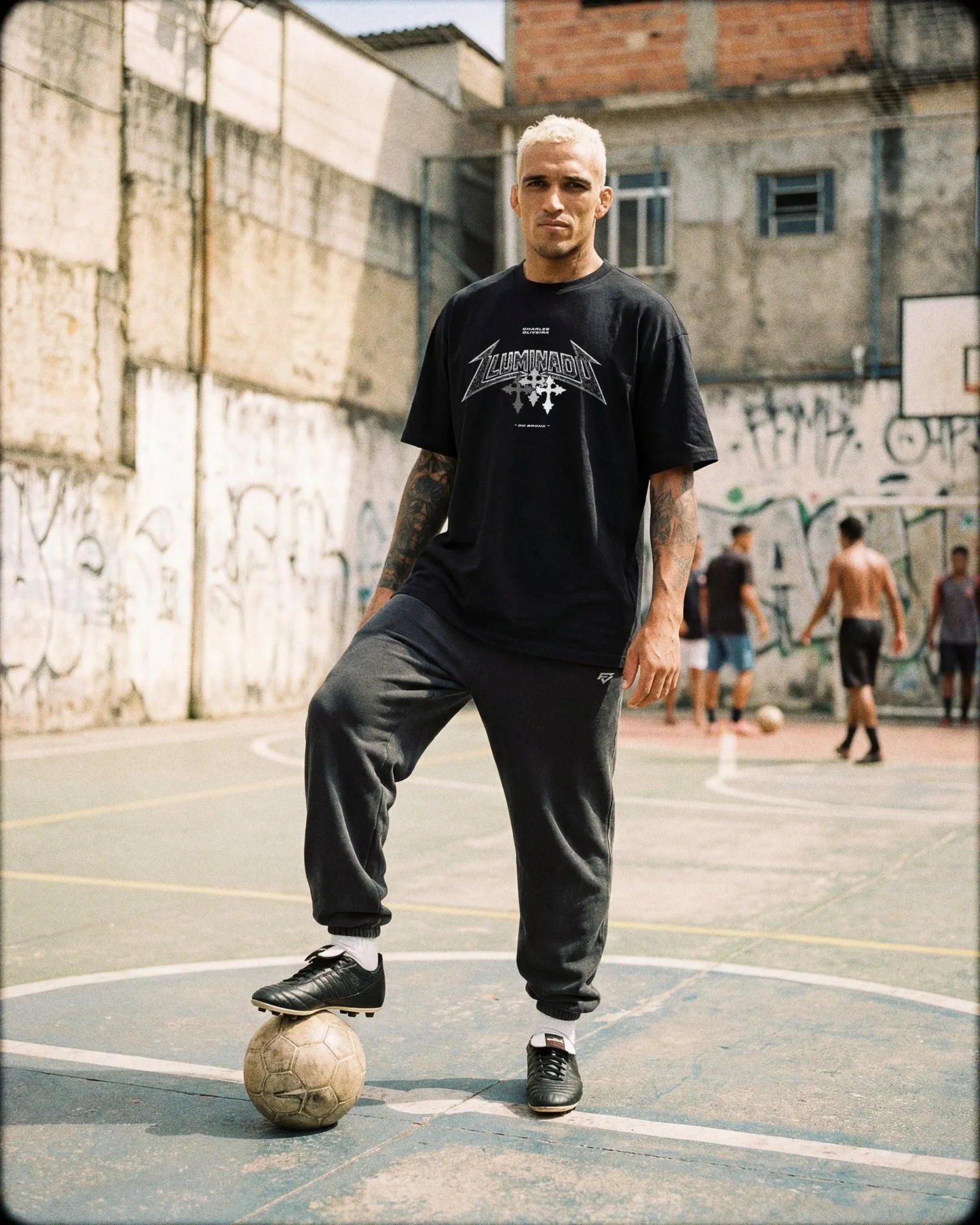 Charles Oliveira Illuminado By God 2.0 Tee gallery image 6