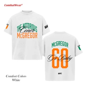 Men's UFC 329 Black Conor McGregor Script T-Shirt gallery image 6