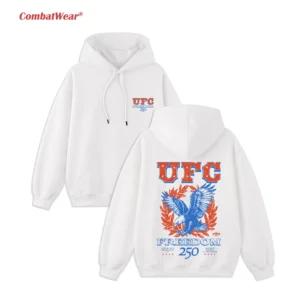Men's White UFC Freedom 250 Kotinos T-Shirt gallery image 6