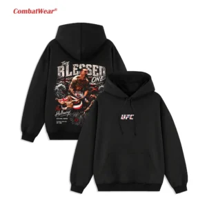 Men's UFC 329 Black Max Holloway T-Shirt gallery image 6