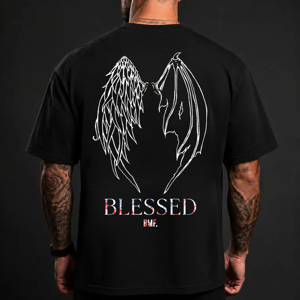 Max Holloway Blessed Wings Tee 2 - Image 9